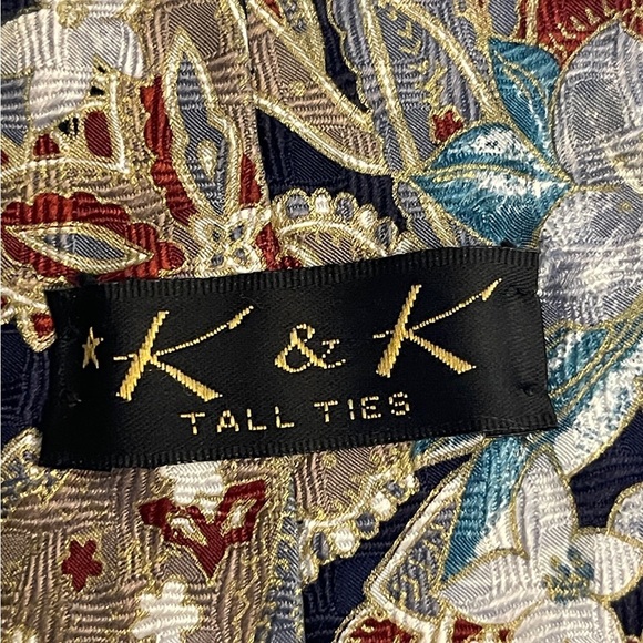 Floral Paisley Tie - Multicolor - Picture 4 of 5